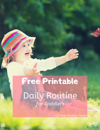 Free Printable Daily Routine for 4-year-olds