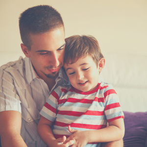 Dad and son
