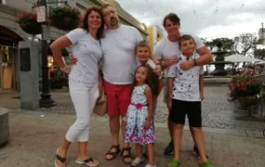 Au Pair and Host Family