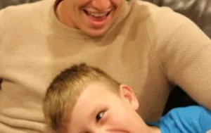 Au Pair and Host Kid