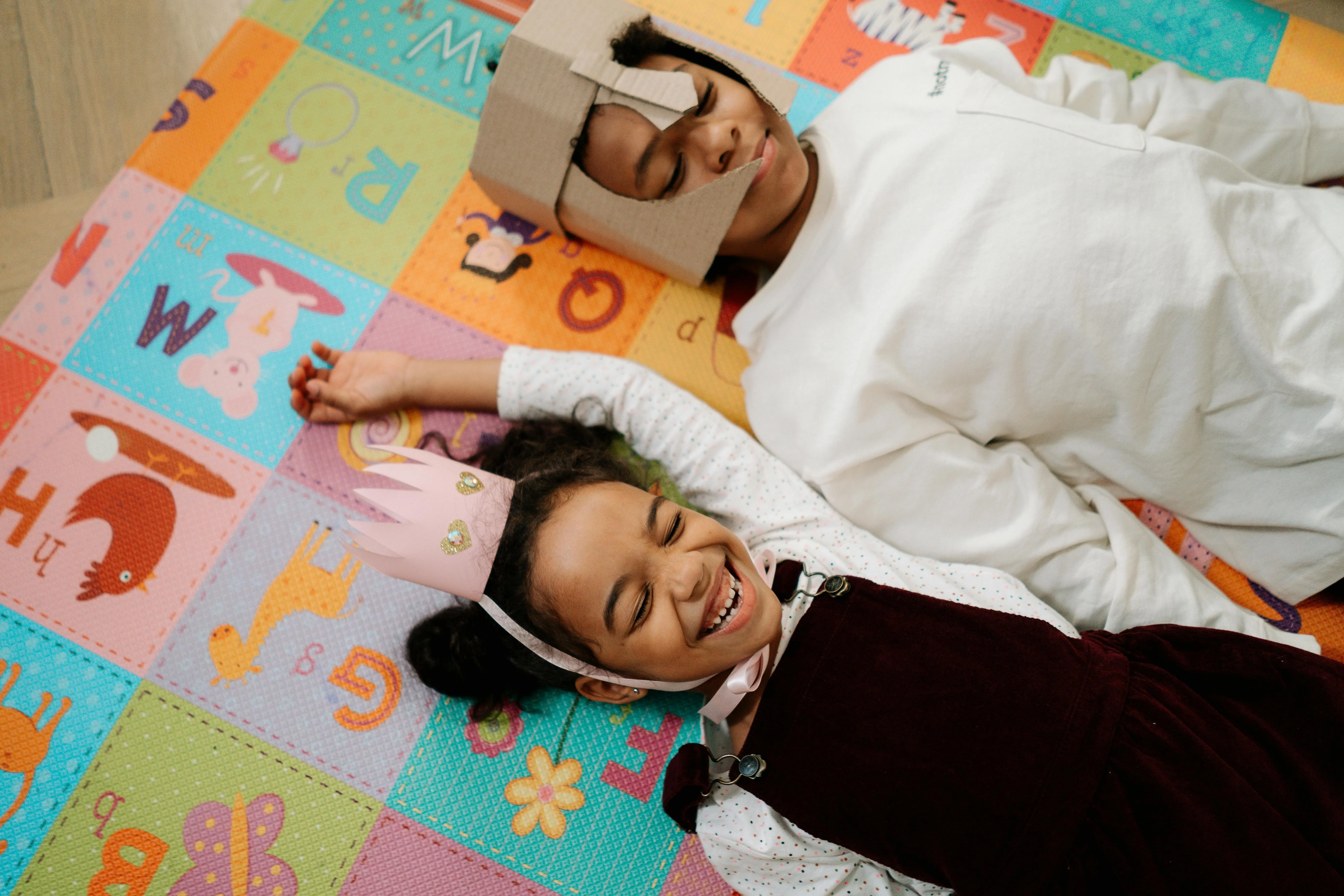 Children acting out a Polish bedtime story