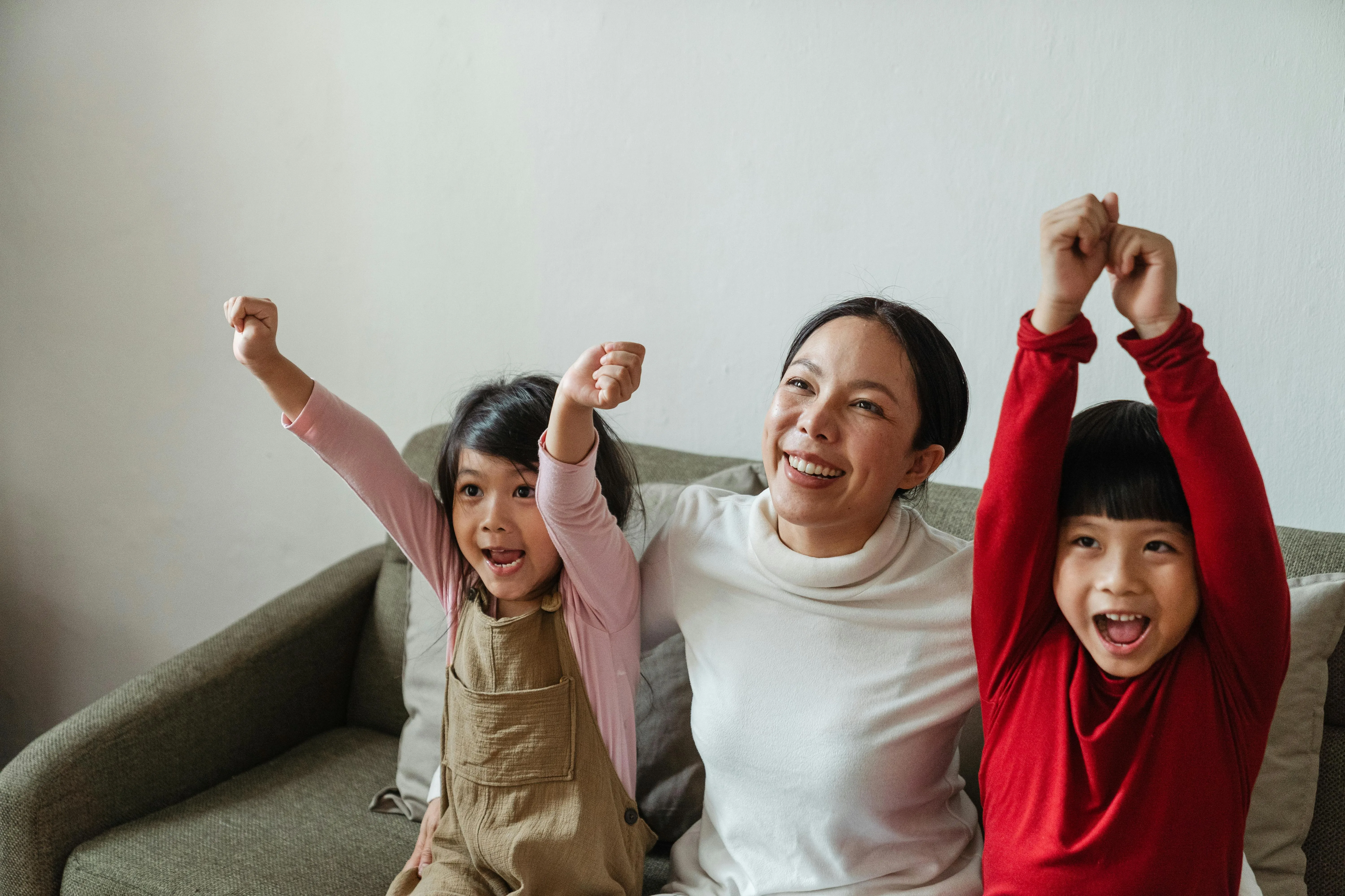 Happy Au Pair and kids
