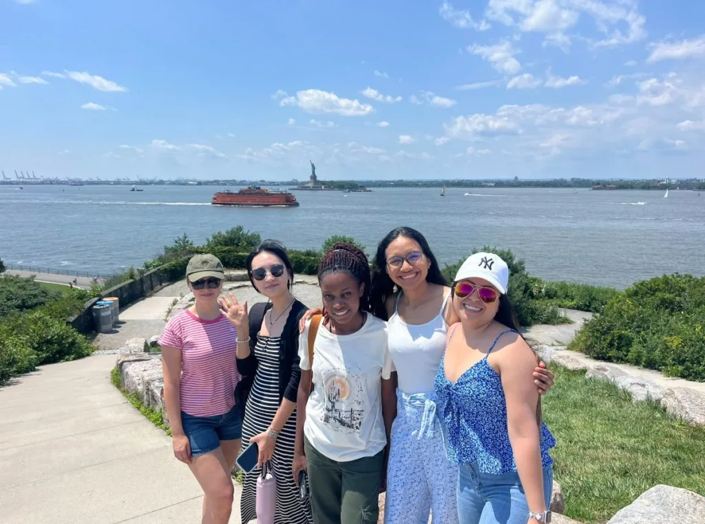 Au Pairs and their LAR visit Governer