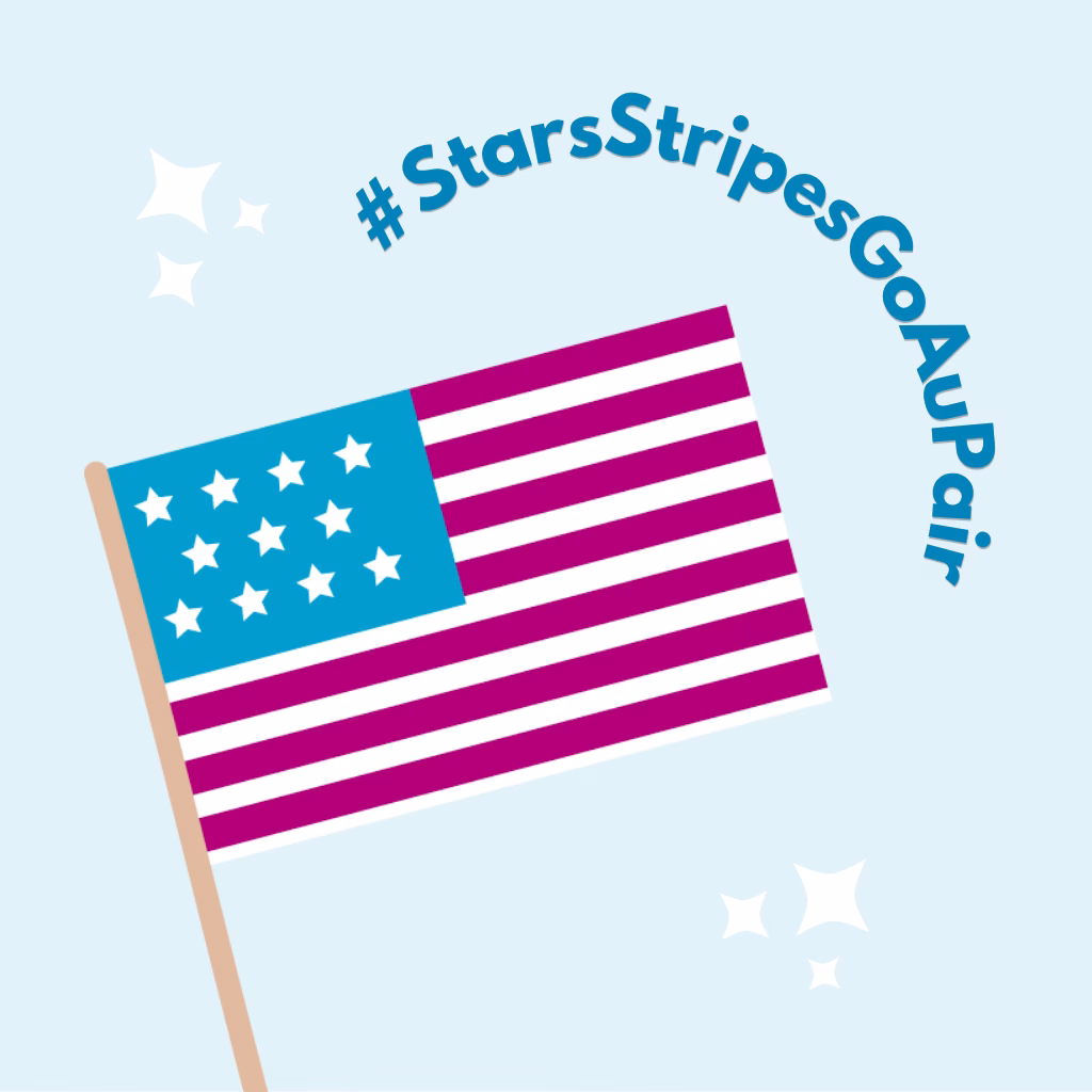 #StarsStripesGoAuPair U.S. Flag